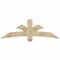 Ekena Millwork Davenport Rough Sawn Timber Gable Bracket, Douglas Fir, 72"W x 24"H x 2"D x 6"F, 8/12 Pitch GBW072X24X0206DAV00RDF - alternate 1
